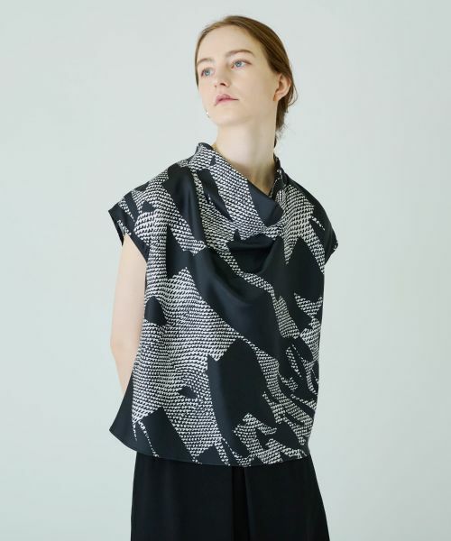 Leilian / レリアン シャツ・ブラウス | モノトーンプルオーバーブラウス | 詳細1