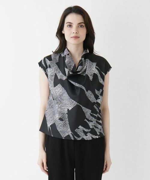 Leilian / レリアン シャツ・ブラウス | モノトーンプルオーバーブラウス | 詳細10