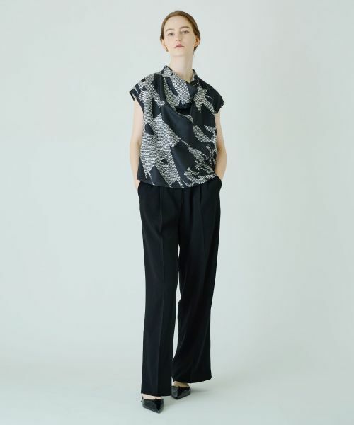 Leilian / レリアン シャツ・ブラウス | モノトーンプルオーバーブラウス | 詳細3