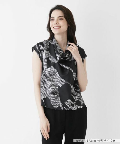 Leilian / レリアン シャツ・ブラウス | モノトーンプルオーバーブラウス | 詳細6