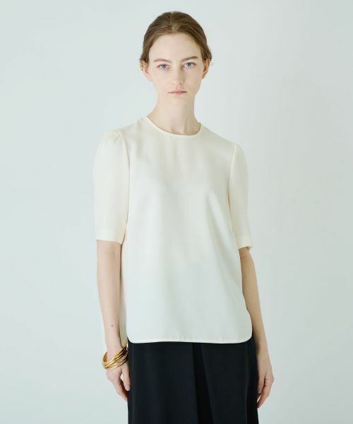 Leilian / レリアン シャツ・ブラウス | 【店舗人気】タックショルダープルオーバーブラウス | 詳細1