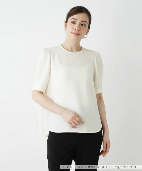 Leilian / レリアン シャツ・ブラウス | 【店舗人気】タックショルダープルオーバーブラウス | 詳細15