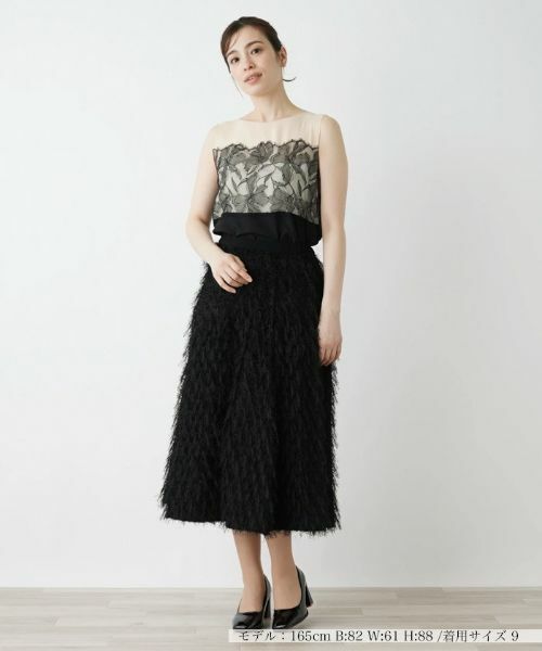 Leilian / レリアン シャツ・ブラウス | 【店舗人気】異素材切替ノースリーブブラウス | 詳細20