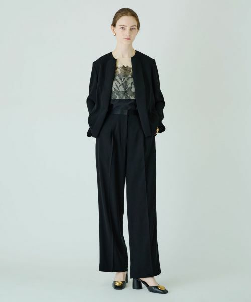 Leilian / レリアン シャツ・ブラウス | 【店舗人気】異素材切替ノースリーブブラウス | 詳細7