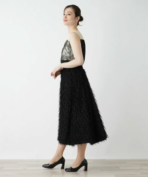 Leilian / レリアン シャツ・ブラウス | 【店舗人気】異素材切替ノースリーブブラウス | 詳細9