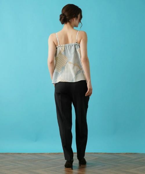 Leilian / レリアン キャミソール・チューブトップ | ストライプキャミソール | 詳細10