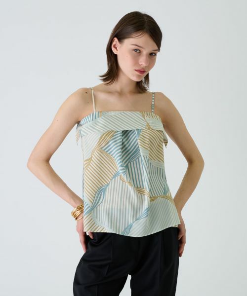 Leilian / レリアン キャミソール・チューブトップ | ストライプキャミソール | 詳細2