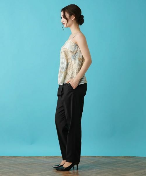 Leilian / レリアン キャミソール・チューブトップ | ストライプキャミソール | 詳細21