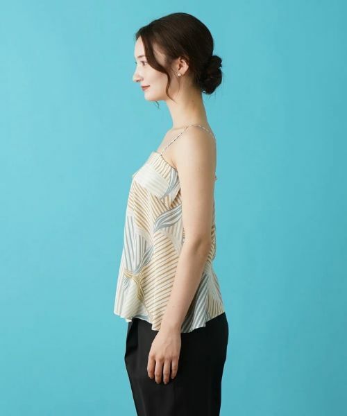 Leilian / レリアン キャミソール・チューブトップ | ストライプキャミソール | 詳細24