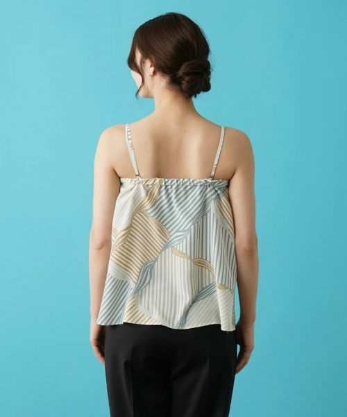 Leilian / レリアン キャミソール・チューブトップ | ストライプキャミソール | 詳細25