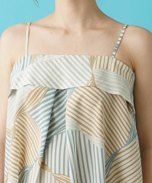 Leilian / レリアン キャミソール・チューブトップ | ストライプキャミソール | 詳細26