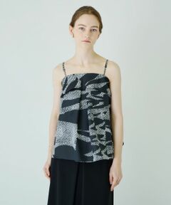 Leilian / レリアン キャミソール・チューブトップ | 抽象柄キャミソール
