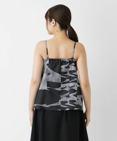 Leilian / レリアン キャミソール・チューブトップ | 抽象柄キャミソール | 詳細10