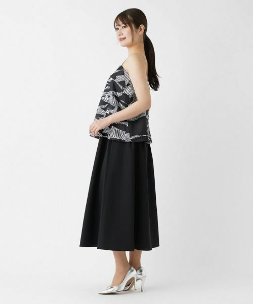 Leilian / レリアン キャミソール・チューブトップ | 抽象柄キャミソール | 詳細6