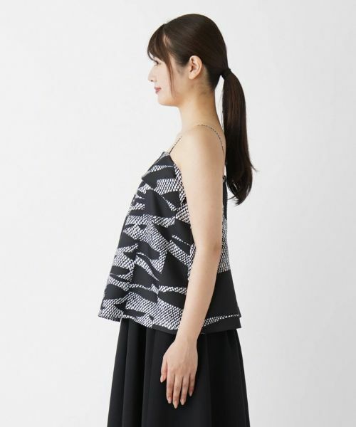 Leilian / レリアン キャミソール・チューブトップ | 抽象柄キャミソール | 詳細9
