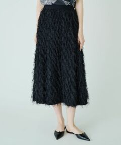 Leilian / レリアン ミニ・ひざ丈スカート | フェザーフレアスカート