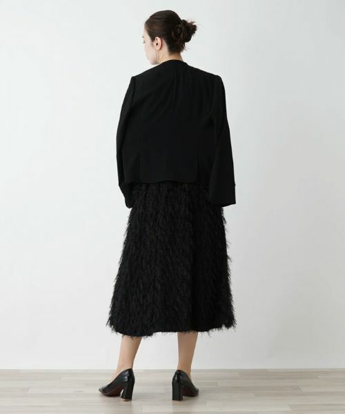 Leilian / レリアン ミニ・ひざ丈スカート | フェザーフレアスカート | 詳細13