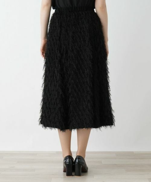 Leilian / レリアン ミニ・ひざ丈スカート | フェザーフレアスカート | 詳細16