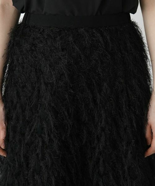 Leilian / レリアン ミニ・ひざ丈スカート | フェザーフレアスカート | 詳細17