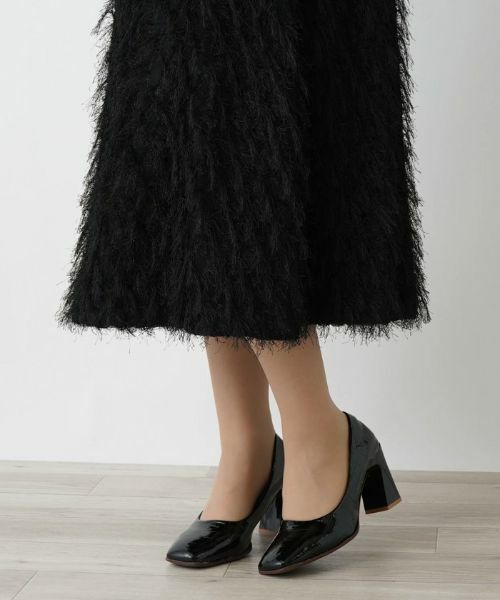 Leilian / レリアン ミニ・ひざ丈スカート | フェザーフレアスカート | 詳細18