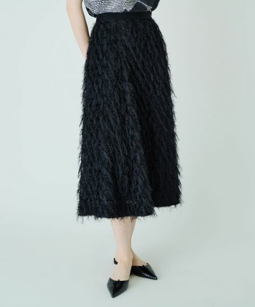 Leilian / レリアン ミニ・ひざ丈スカート | フェザーフレアスカート | 詳細2