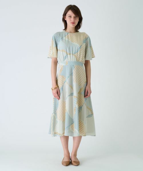 Leilian / レリアン ドレス | 【店舗人気】フレアスリーブワンピース | 詳細1