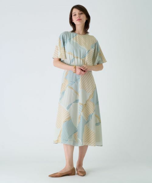 Leilian / レリアン ドレス | 【店舗人気】フレアスリーブワンピース | 詳細3