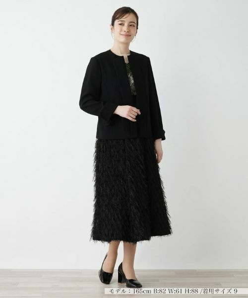 Leilian / レリアン テーラードジャケット | 【店舗人気】ノーカラージャケット | 詳細11