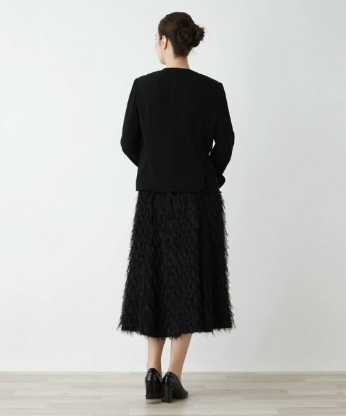 レリアン Leilian ジャケット （ブラック） LEILIAN レリアン 現行タグ テーラードジャケット 大きいサイズ