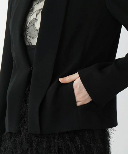 Leilian / レリアン テーラードジャケット | 【店舗人気】ノーカラージャケット | 詳細21