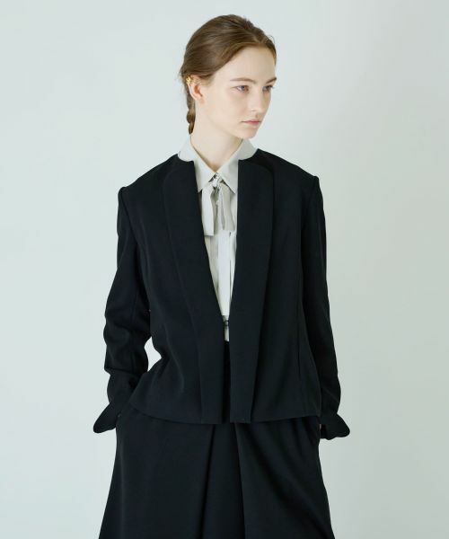 Leilian / レリアン テーラードジャケット | 【店舗人気】ノーカラージャケット | 詳細4