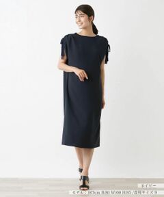 Leilian / レリアン ドレス | 洗える半袖ワンピース【Leilian WHITE LABEL】