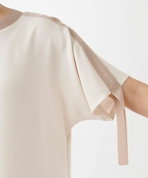 Leilian / レリアン ドレス | 洗える半袖ワンピース【Leilian WHITE LABEL】 | 詳細10