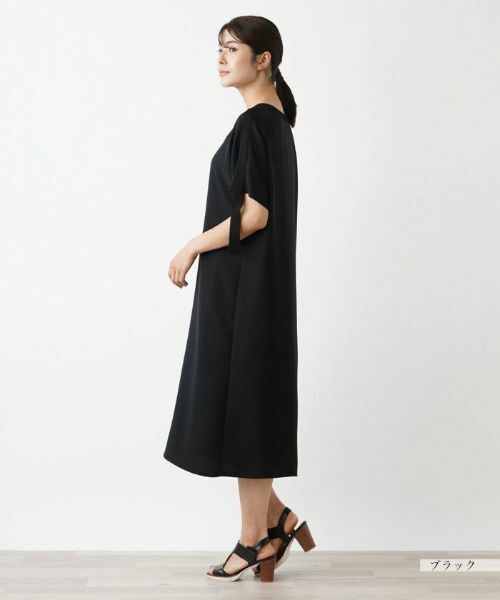 Leilian / レリアン ドレス | 洗える半袖ワンピース【Leilian WHITE LABEL】 | 詳細16