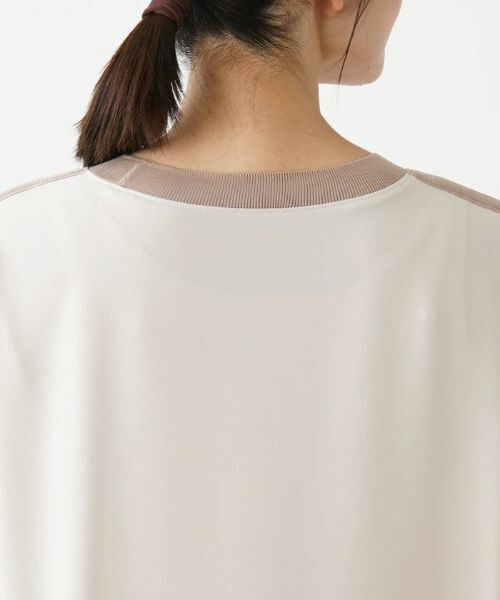 Leilian / レリアン ドレス | 洗える半袖ワンピース【Leilian WHITE LABEL】 | 詳細8