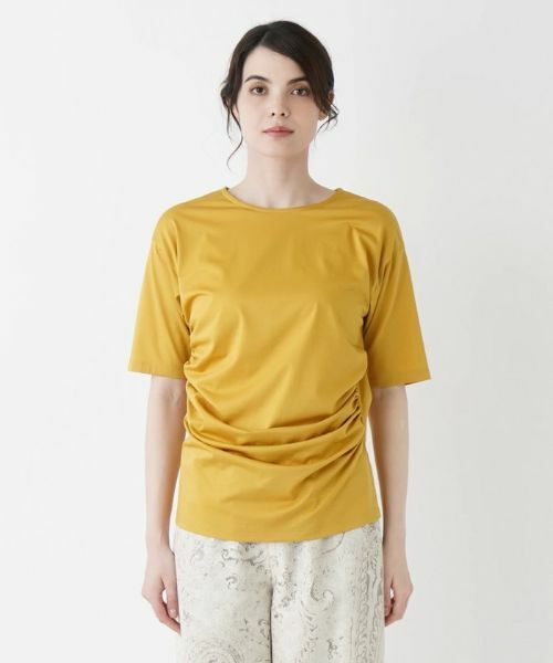 Leilian / レリアン カットソー | ラウンドネック五分袖カットソー | 詳細10