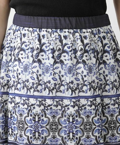 Leilian / レリアン ミニ・ひざ丈スカート | 柄スカート | 詳細10
