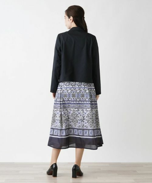 Leilian / レリアン ミニ・ひざ丈スカート | 柄スカート | 詳細6