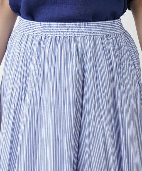 Leilian / レリアン ロング・マキシ丈スカート | ストライプフレアロングスカート | 詳細11