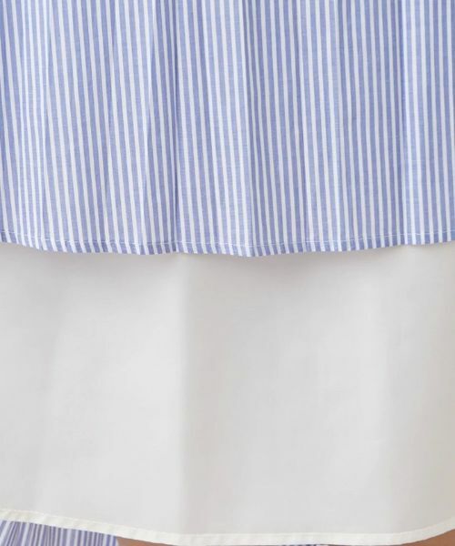 Leilian / レリアン ロング・マキシ丈スカート | ストライプフレアロングスカート | 詳細13