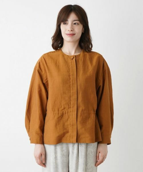 Leilian / レリアン その他アウター | ノーカラーブルゾン【Leilian WHITE LABEL】 | 詳細4