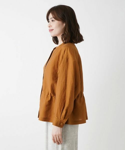 Leilian / レリアン その他アウター | ノーカラーブルゾン【Leilian WHITE LABEL】 | 詳細5