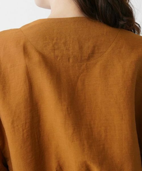 Leilian / レリアン その他アウター | ノーカラーブルゾン【Leilian WHITE LABEL】 | 詳細9