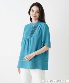 Leilian / レリアン シャツ・ブラウス | スキッパーブラウス【Leilian WHITE LABEL】