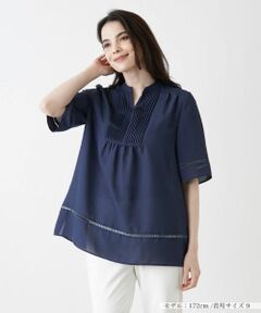 Leilian / レリアン シャツ・ブラウス | スキッパーブラウス【Leilian WHITE LABEL】