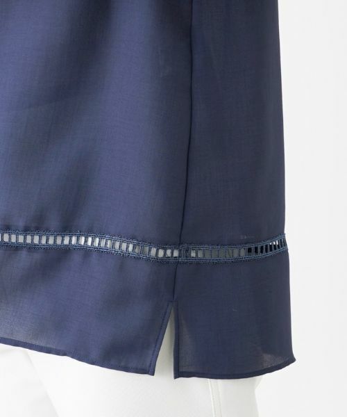 Leilian / レリアン シャツ・ブラウス | スキッパーブラウス【Leilian WHITE LABEL】 | 詳細10