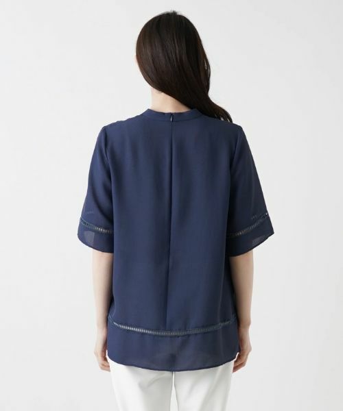 Leilian / レリアン シャツ・ブラウス | スキッパーブラウス【Leilian WHITE LABEL】 | 詳細6