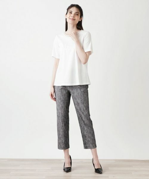Leilian / レリアン カットソー | 半袖カットソー【Leilian WHITE LABEL】 | 詳細14