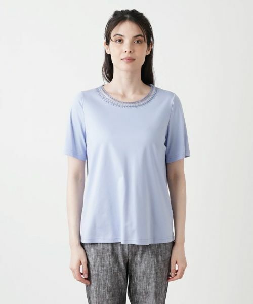 Leilian / レリアン カットソー | 半袖カットソー【Leilian WHITE LABEL】 | 詳細4