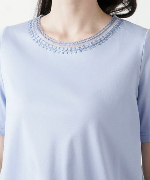 Leilian / レリアン カットソー | 半袖カットソー【Leilian WHITE LABEL】 | 詳細7